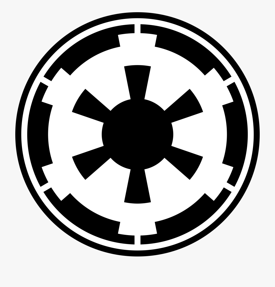 Clip Art Empire Logo Png - Galactic Empire Symbol Png, Transparent Clipart