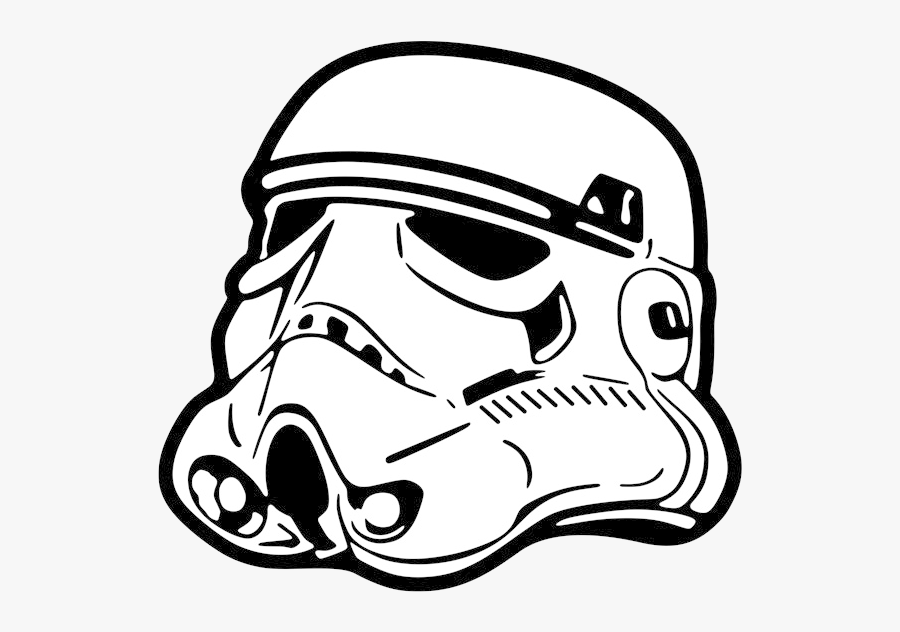 Stormtrooper Star Wars Helmet Drawing At Free For Transparent - Soldado De Asalto Casco, Transparent Clipart
