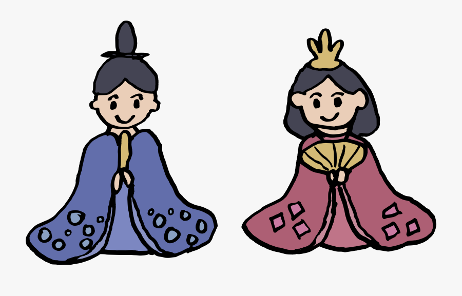 Hinamatsuri Hina Doll Couple Clipart, Transparent Clipart