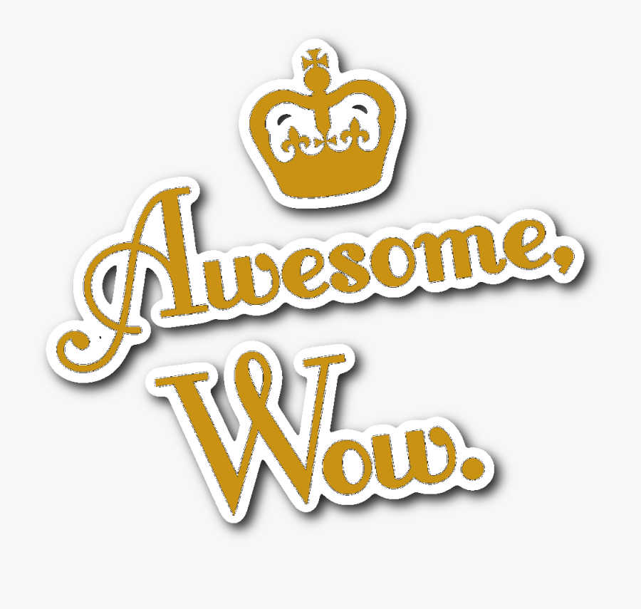 Clip Art Awesome Sticker - Awesome Sticker, Transparent Clipart
