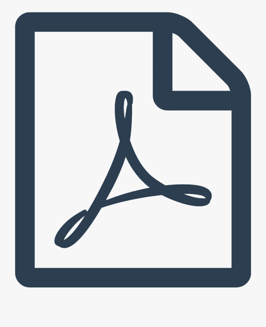 Font Awesome Pdf Icon Clipart , Png Download - Svg Pdf Icon, Transparent Clipart