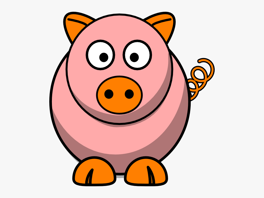 Pink Pig Clip Art - Pork Clipart, Transparent Clipart