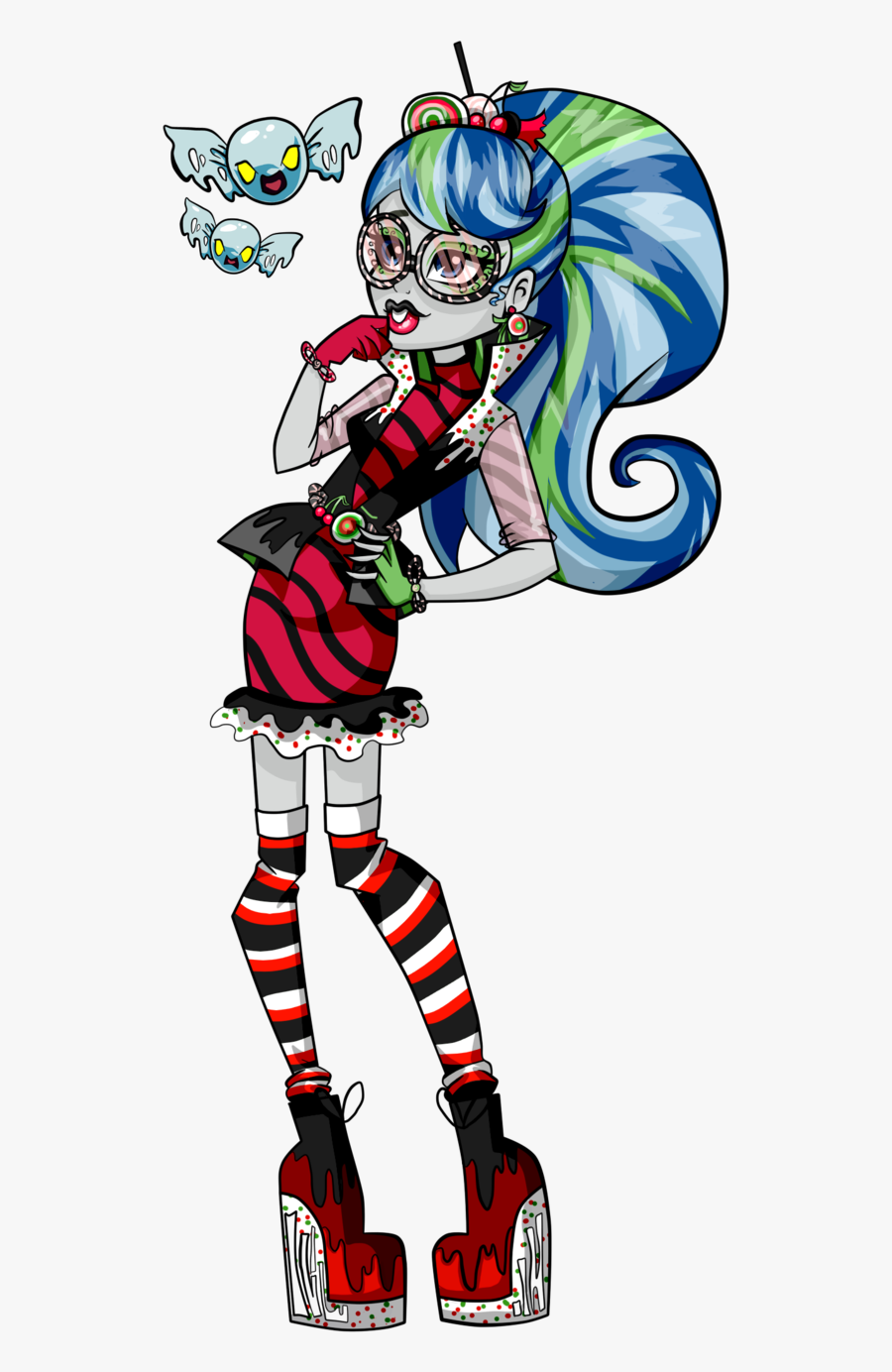 Monster High Boo York Ghoulia Clipart , Png Download - Monster High Ghoulia Sweet Screams, Transparent Clipart