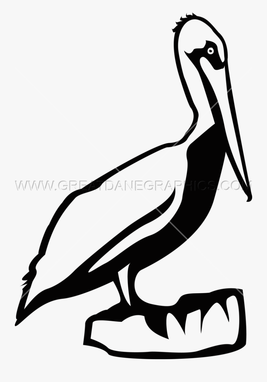 Pelican Pixels - Brown Pelican, Transparent Clipart