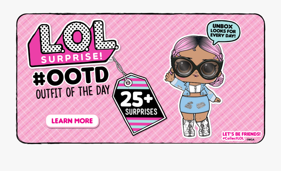 Clip Art Lol Surprise Font - Cartoon, Transparent Clipart