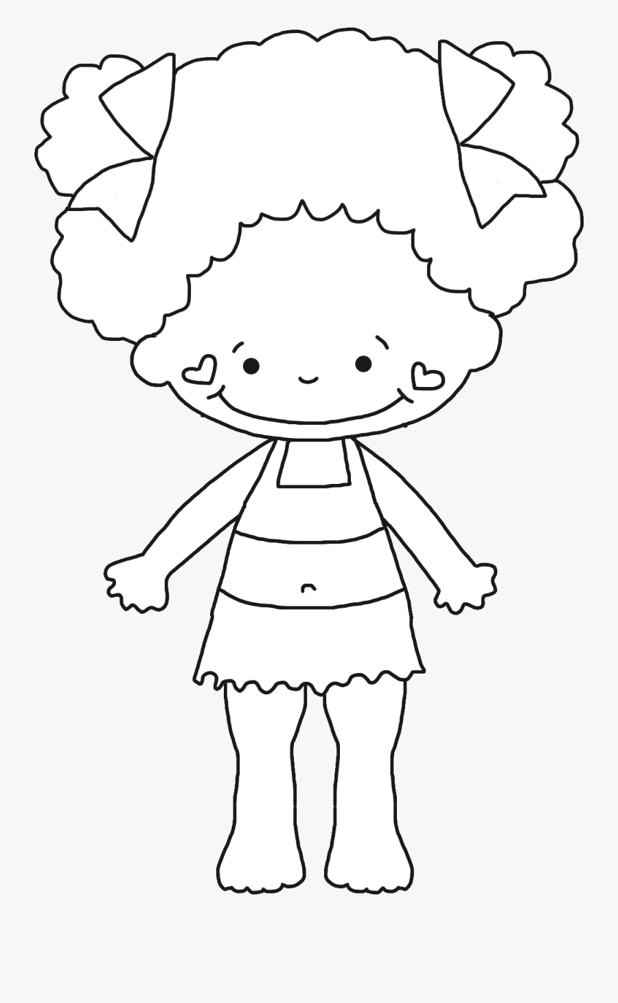 Paper Doll, Transparent Clipart