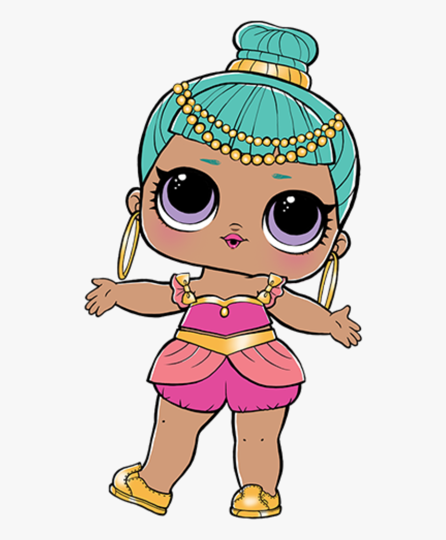 Genie Lol Doll - Lol Surprise Genie Png, Transparent Clipart