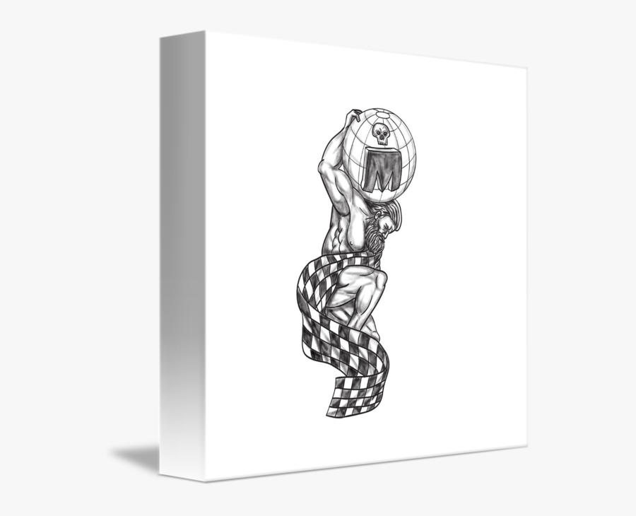 Checkered Drawing Race Flag Transparent Png Clipart - Racing Flag Sketch, Transparent Clipart