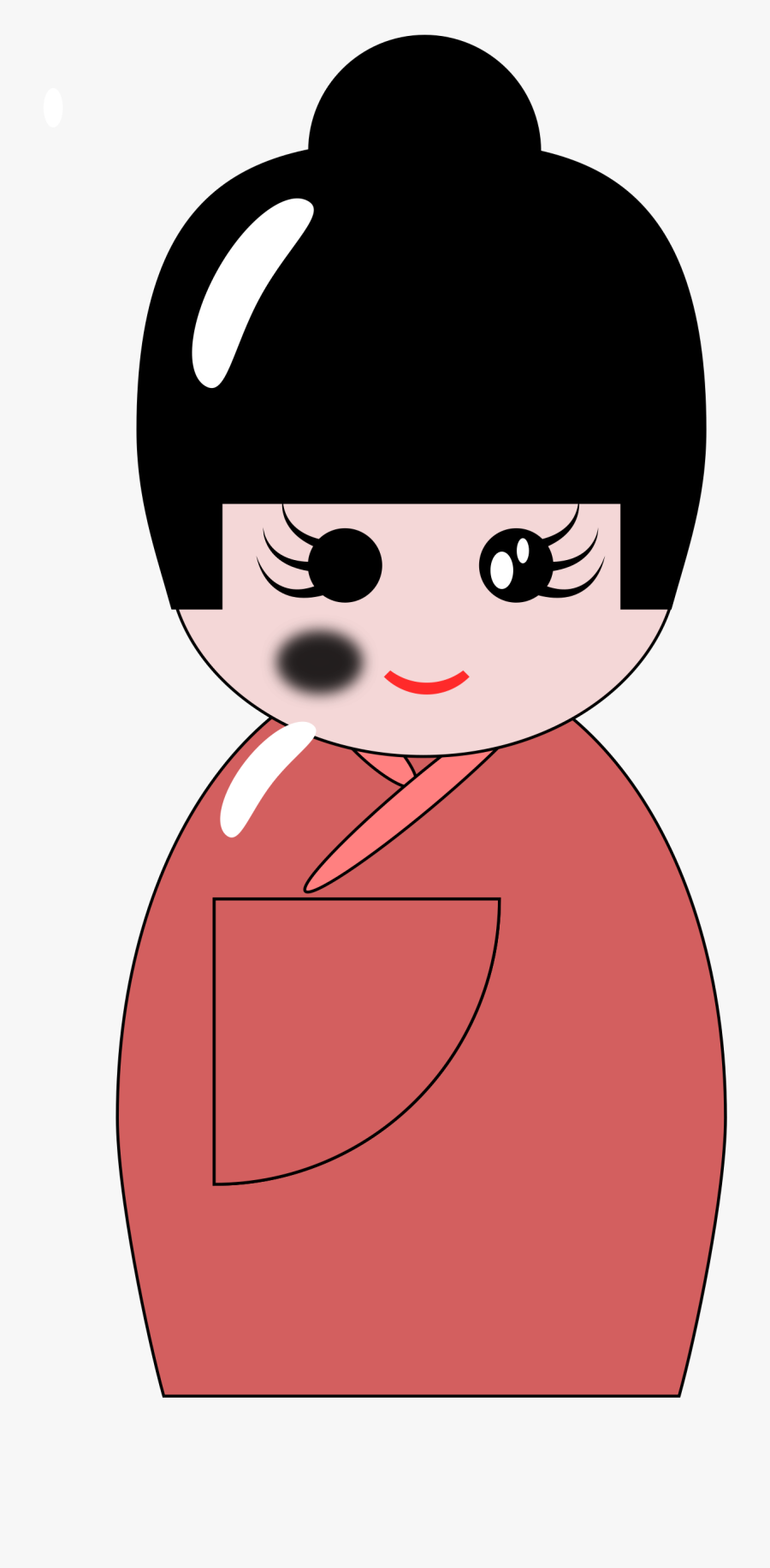 Dolls Clipart Doll Japanese - Doll, Transparent Clipart