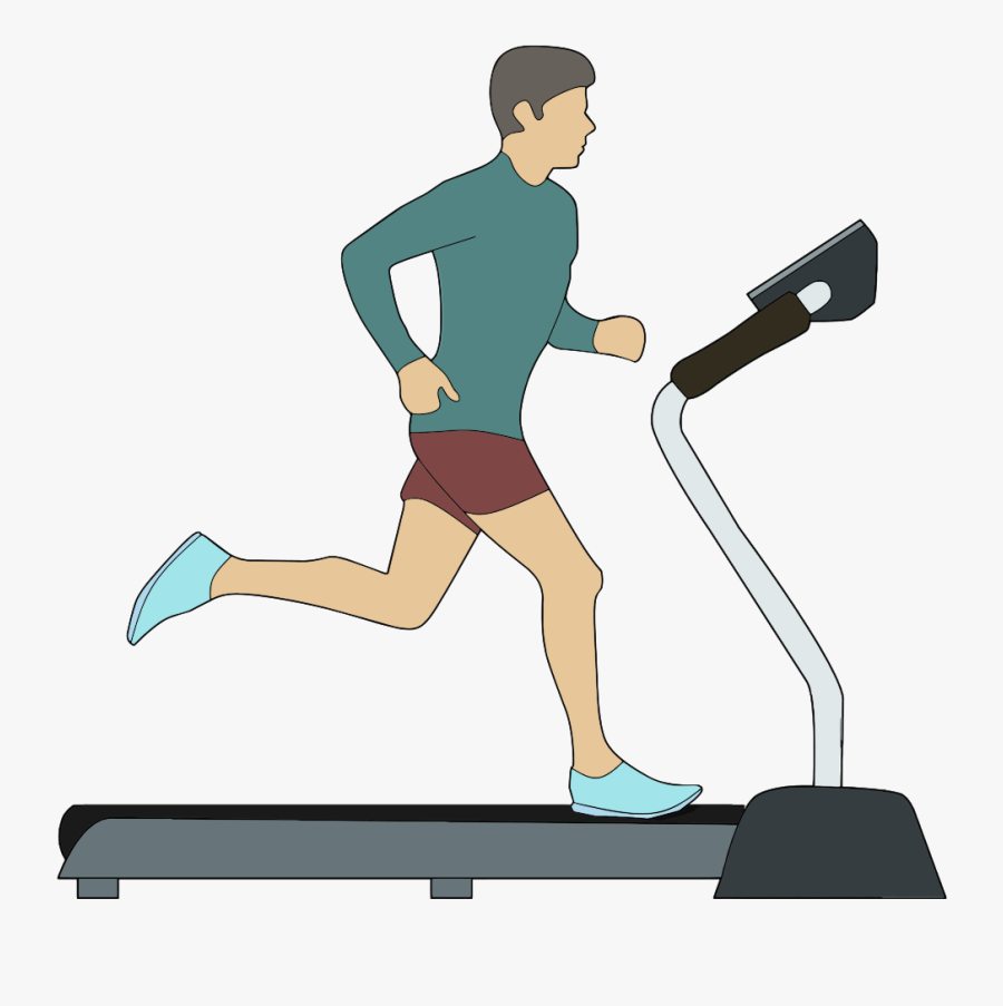 Onlinelabels Clip Art - Treadmill Clipart, Transparent Clipart