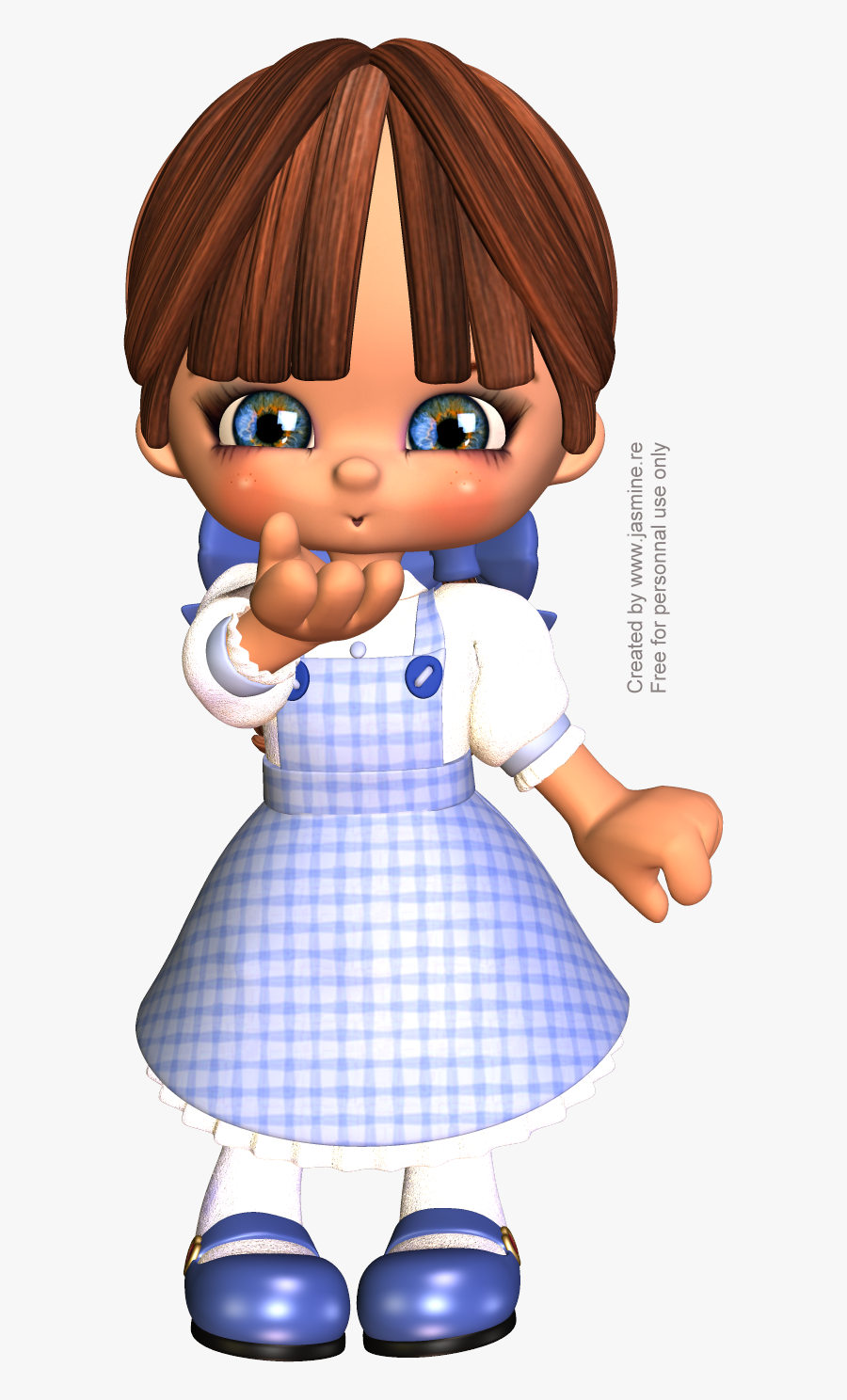 Dolls Clipart Doll Eye - Cartoon, Transparent Clipart