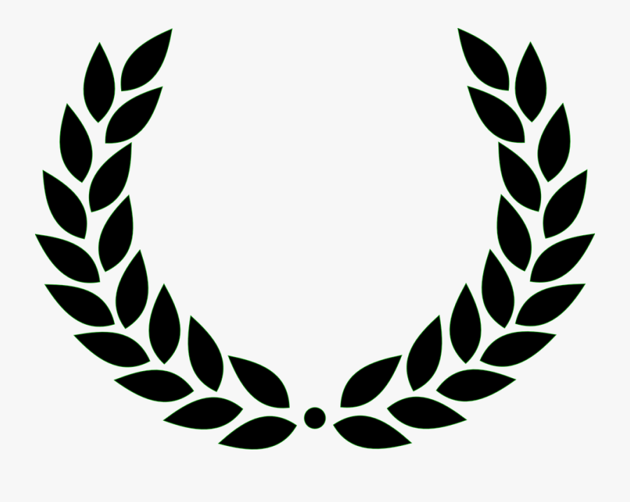 Awesome Wreath Bay Vector Graphics Laurel Clipart - Laurel Wreath, Transparent Clipart