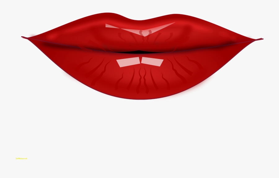 Print Lips Kiss Vector Background Stock Vector Awesome - Lips With No Background, Transparent Clipart
