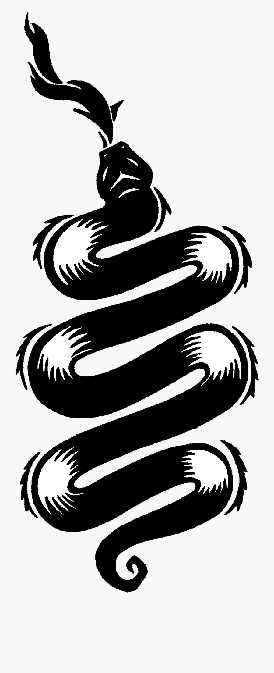 Transparent Snake Tattoo Png, Transparent Clipart
