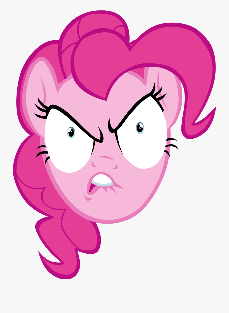 Rage Fury Venting Rant Etc My Totally Awesome Clipart - Pinkie Pie Rage Face, Transparent Clipart