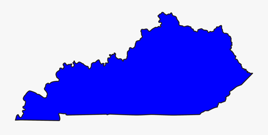 Map Of Kentucky, Transparent Clipart