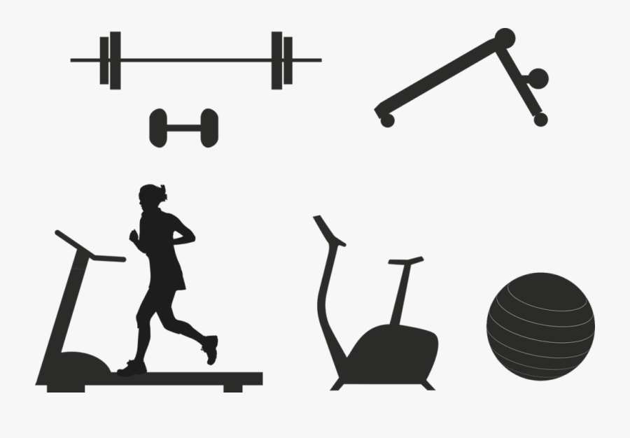 Exercise-machine - Dumbbell, Transparent Clipart