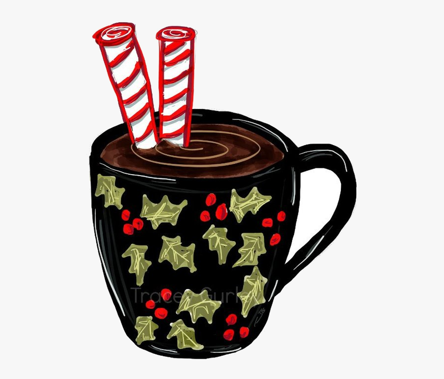 Hot Chocolate Clipart Mug Christmas Crafts Digital - Clipart Christmas Hot ...