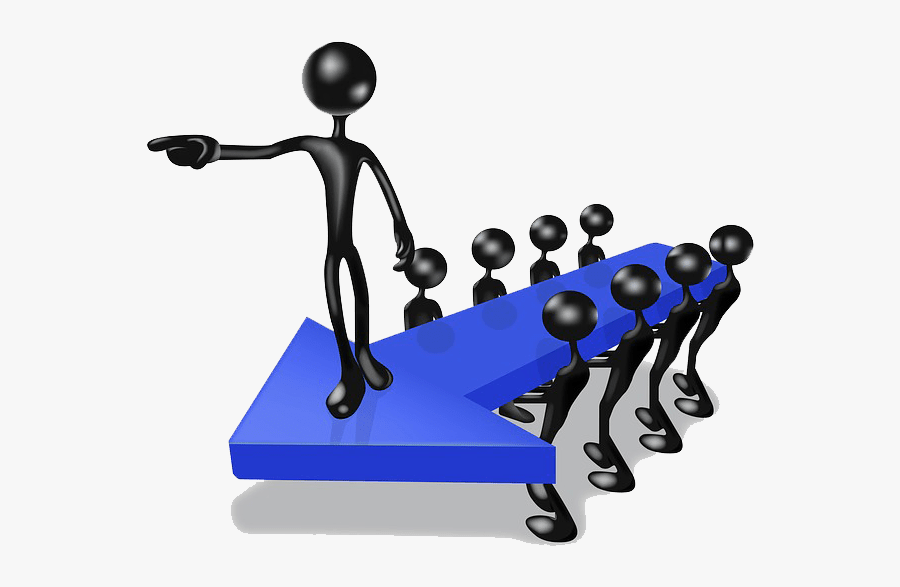 Transparent Leader Clipart - Coordinating With Others Skills, Transparent Clipart