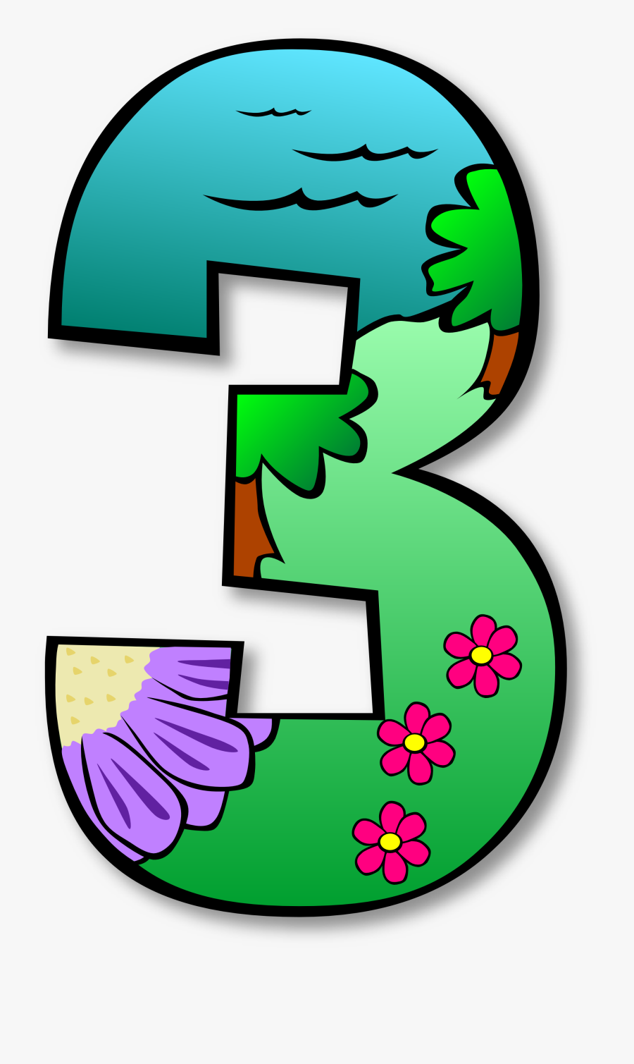 Number 1 Clip Art, Transparent Clipart