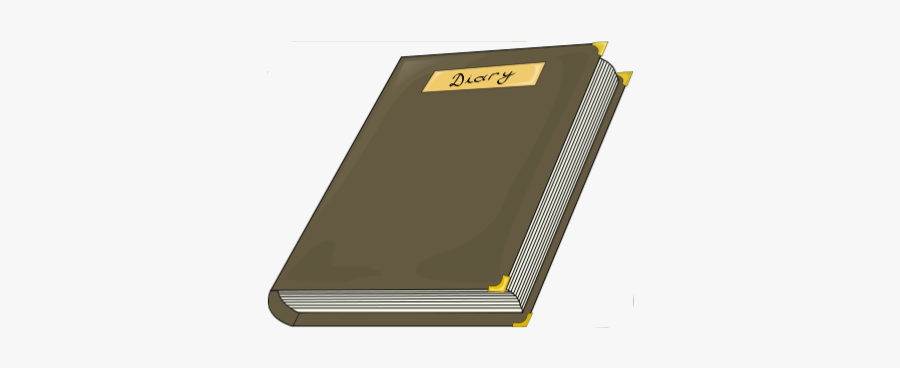 Animated Picture Of A Diary, Transparent Clipart