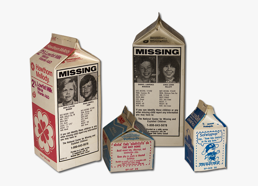Clip Art Missing Persons Milk Cartons - Milk Carton Missing Kid, Transparent Clipart