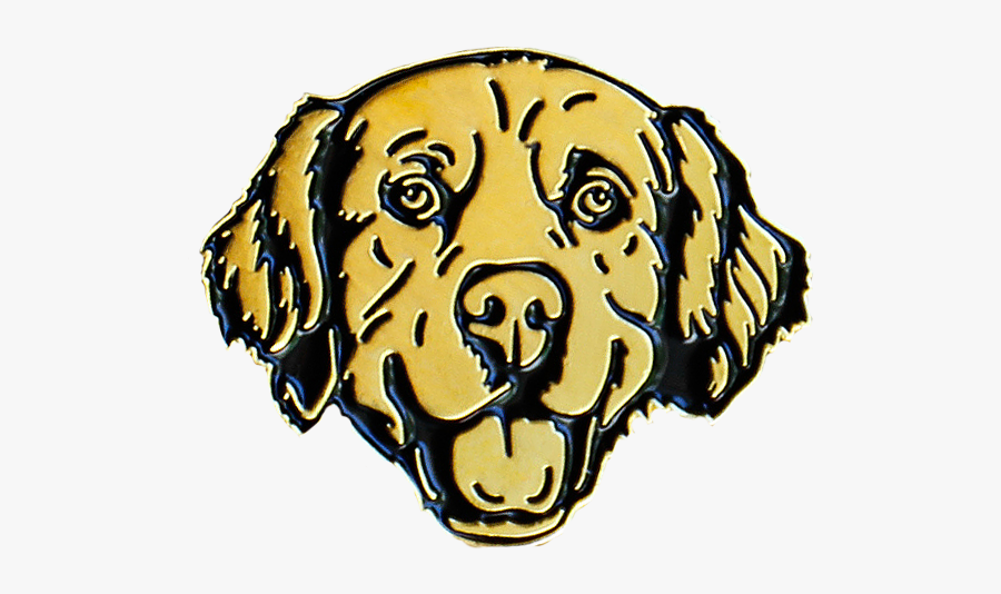 Image Of Golden Retriever Lapel - Golden Retriever Svg, Transparent Clipart