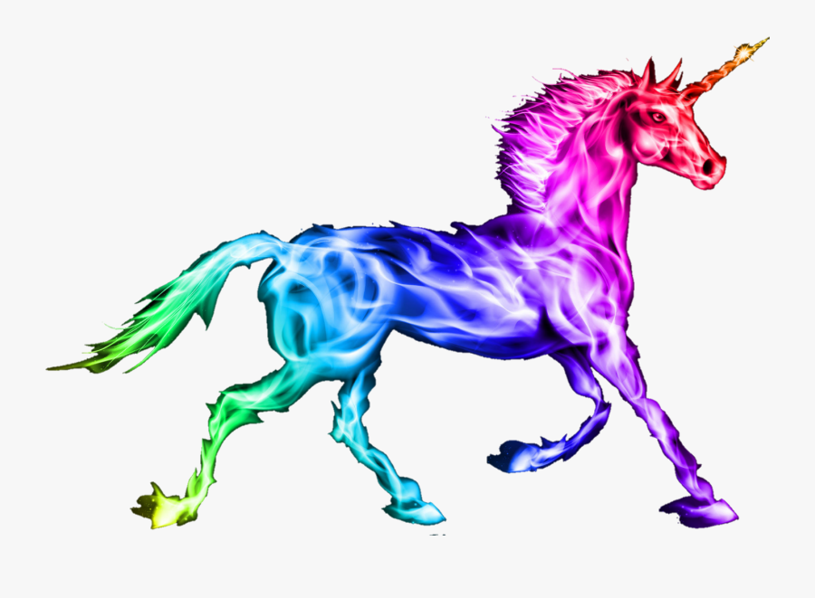 Fire Clipart Unicorn - Unicorn Fire, Transparent Clipart