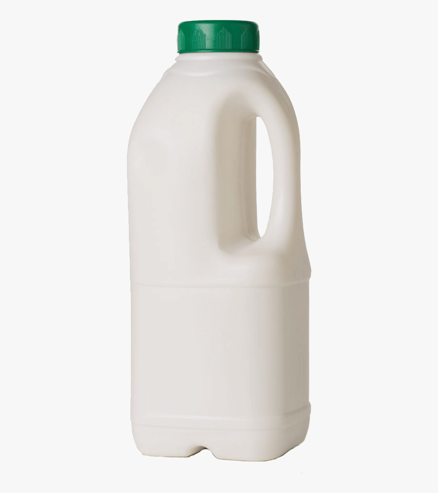 Milk Bottle Plastic Png, Transparent Clipart