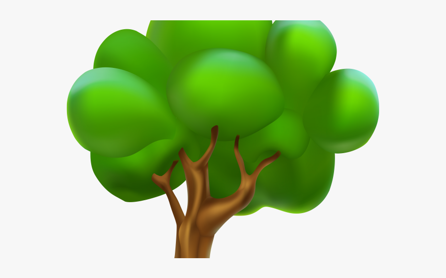 Clipart Cartoon Transparent Tree Png, Transparent Clipart