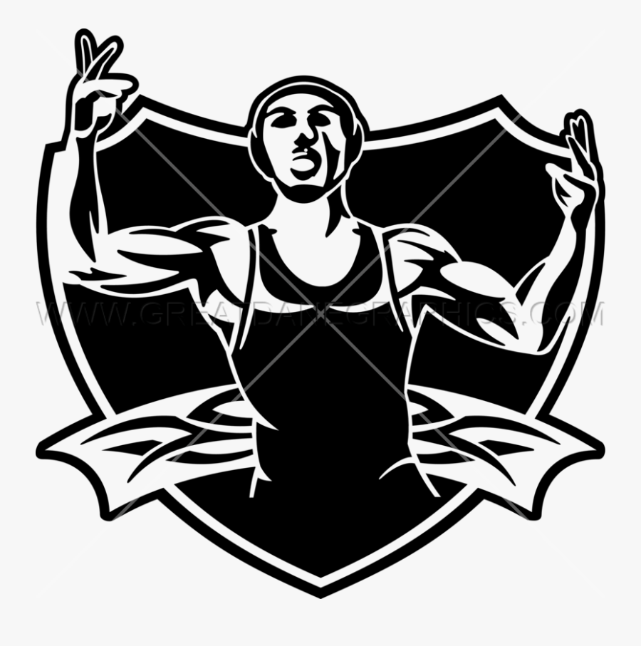 Wrestling Graphics Group Crest - Wrestling Crest, Transparent Clipart