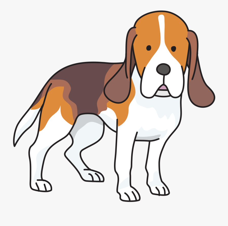 Snout,english Foxhound,hound - Clip Art Dog Beagle, Transparent Clipart