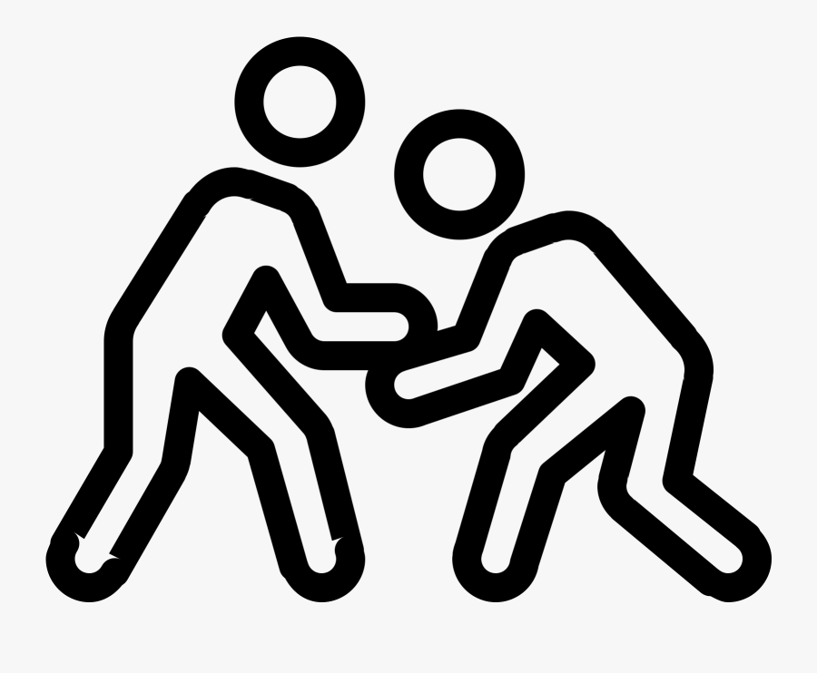 Wrestling Icon Png, Transparent Clipart
