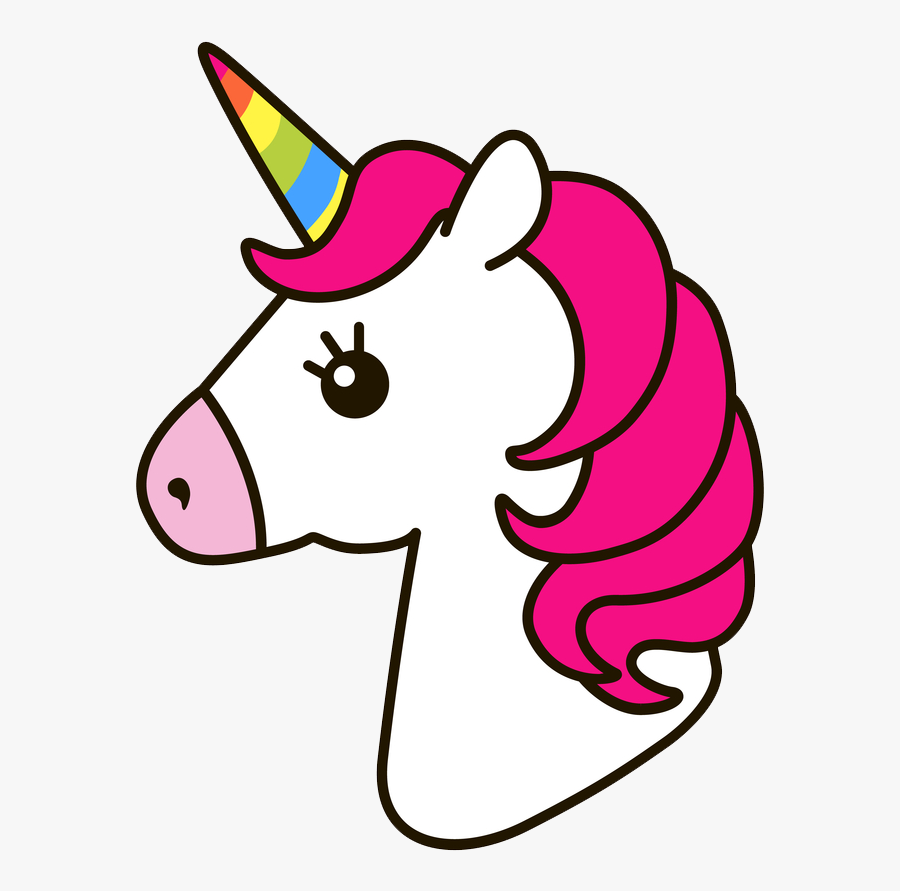 Cartoon Drawing Unicorn Free Download Png Hd Clipart - Tete De Licorne Dessin, Transparent Clipart