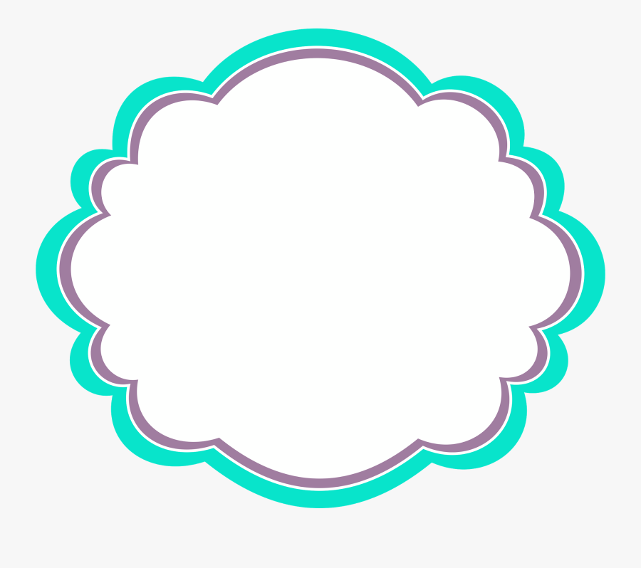 Borders And Frames Of The Unicorns Clip Art For Scrapbooking - Stickers Png Para Imprimir, Transparent Clipart