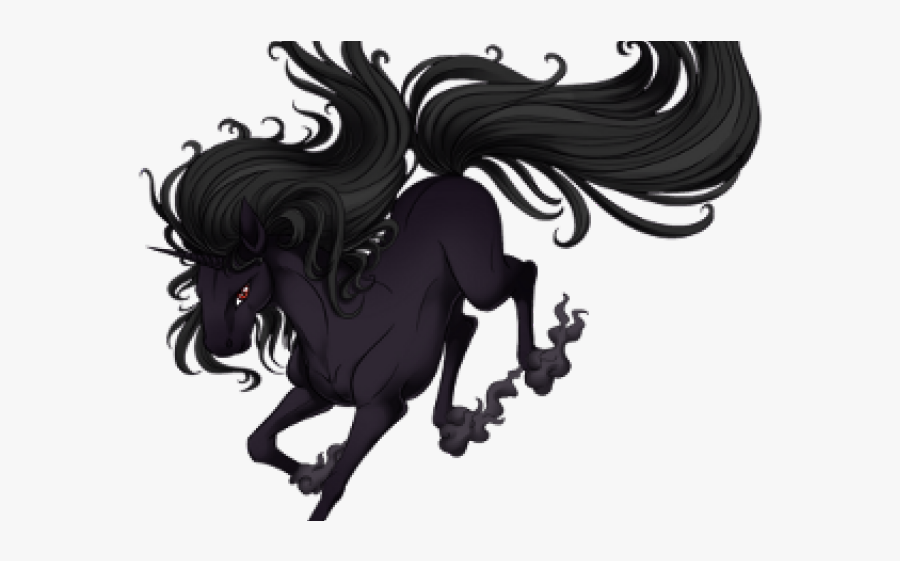 Shadows Clipart Unicorn - Night Unicorn, Transparent Clipart