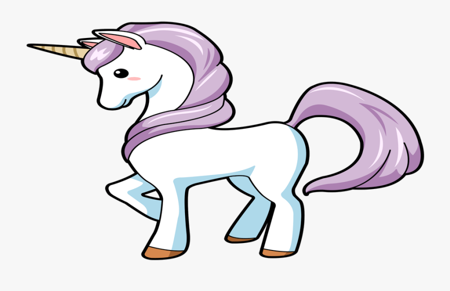 Transparent Rainbow Unicorn Clipart - Unicorn Clipart, Transparent Clipart