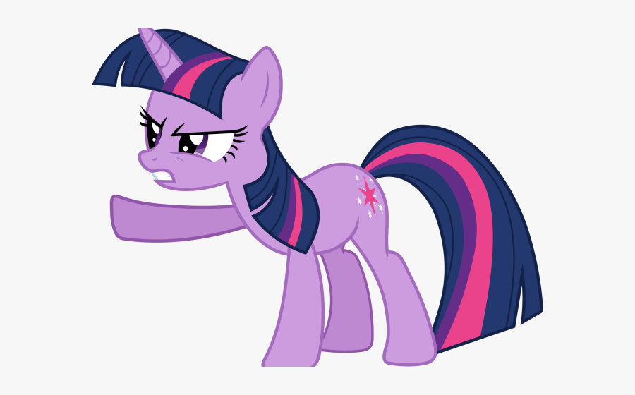 Angry Emoji Clipart Unicorn - Mlp Twilight Sparkle Angry, Transparent Clipart