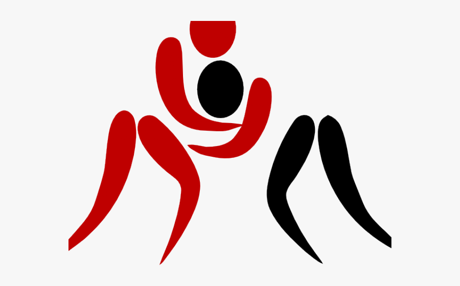 Girl Wrestling Cliparts - Two Girl Wrestling Clipart, Transparent Clipart