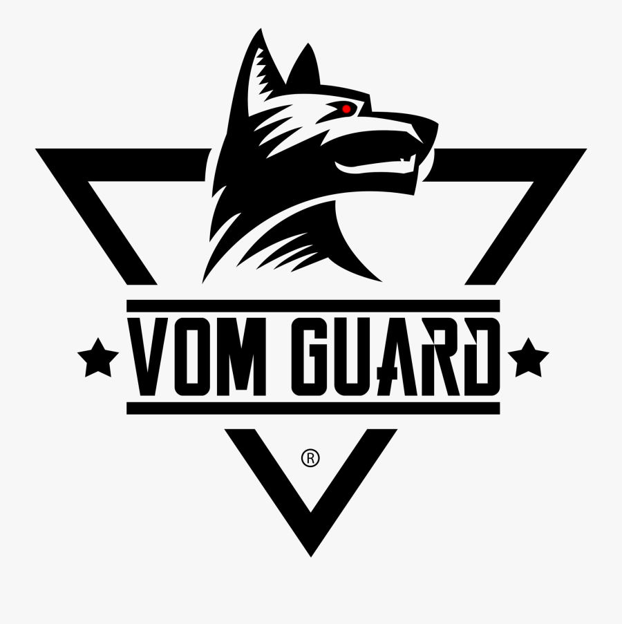 German Shepherd Kennel Logo, Transparent Clipart