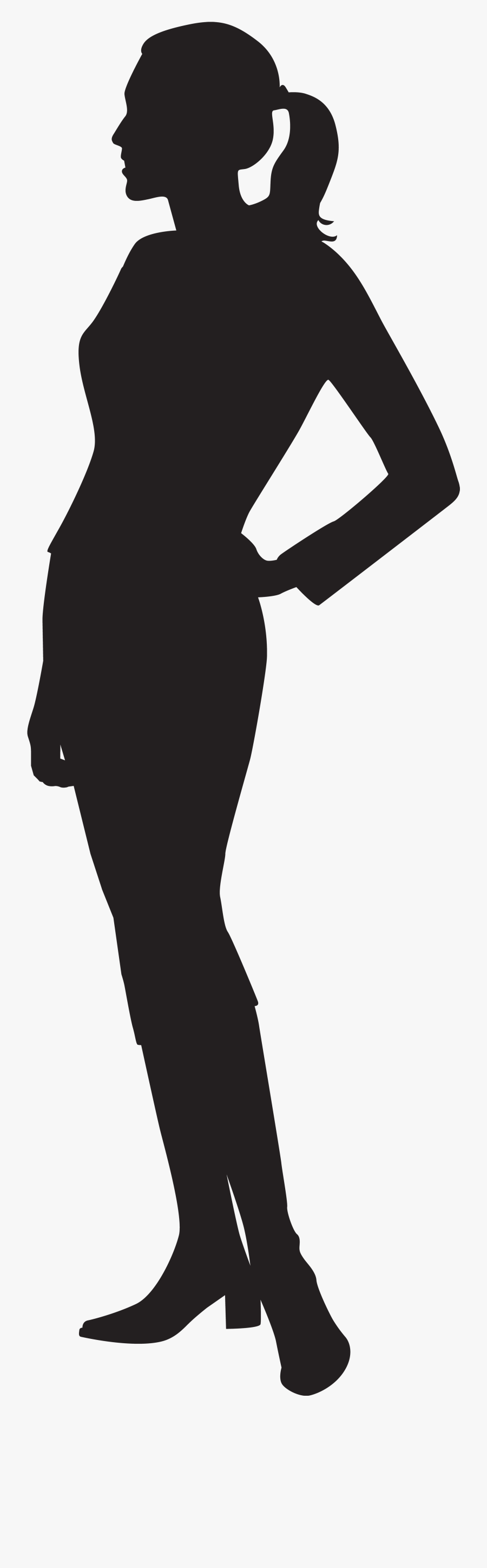 Female Silhouette Clip Art Png Imageu200b Gallery Yopriceville, Transparent Clipart