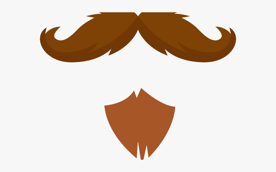 Moustache Clipart Real - Transparent Background Beard Clipart Png, Transparent Clipart