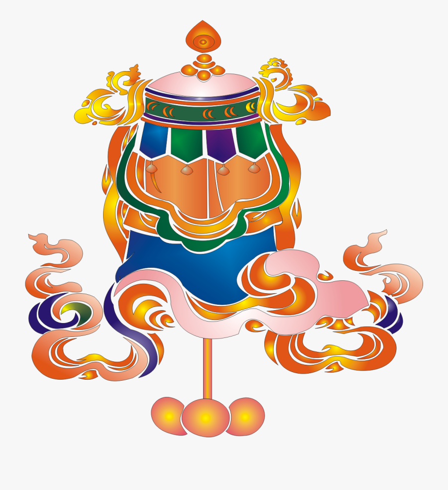 Tibetan Eight Baby Umbrella Eight Lucky Signs Of Tibetan , Free