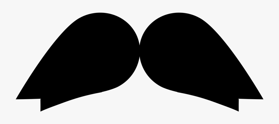 See Here Moustache Clip Art Transparent Background - Circle, Transparent Clipart