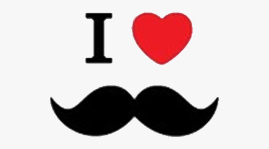 Vive La Tohu Bohu - Love Mustache, Transparent Clipart