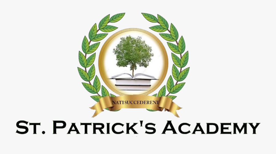 Transparent St Patrick Png - Laurel Leaf Wreath With Ribbon Bow Illustration, Transparent Clipart