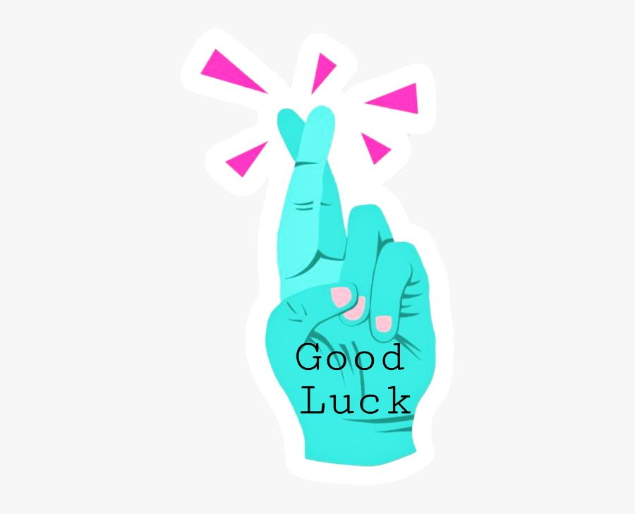 Scgoodluck Goodluck Freetoedit - Illustration, Transparent Clipart