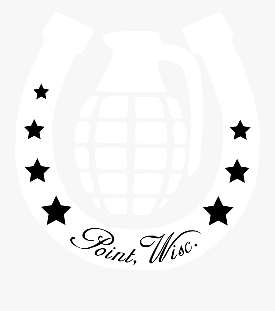 Horse Shoe Heart Clipart - Horseshoes And Hand Grenades Logo, Transparent Clipart