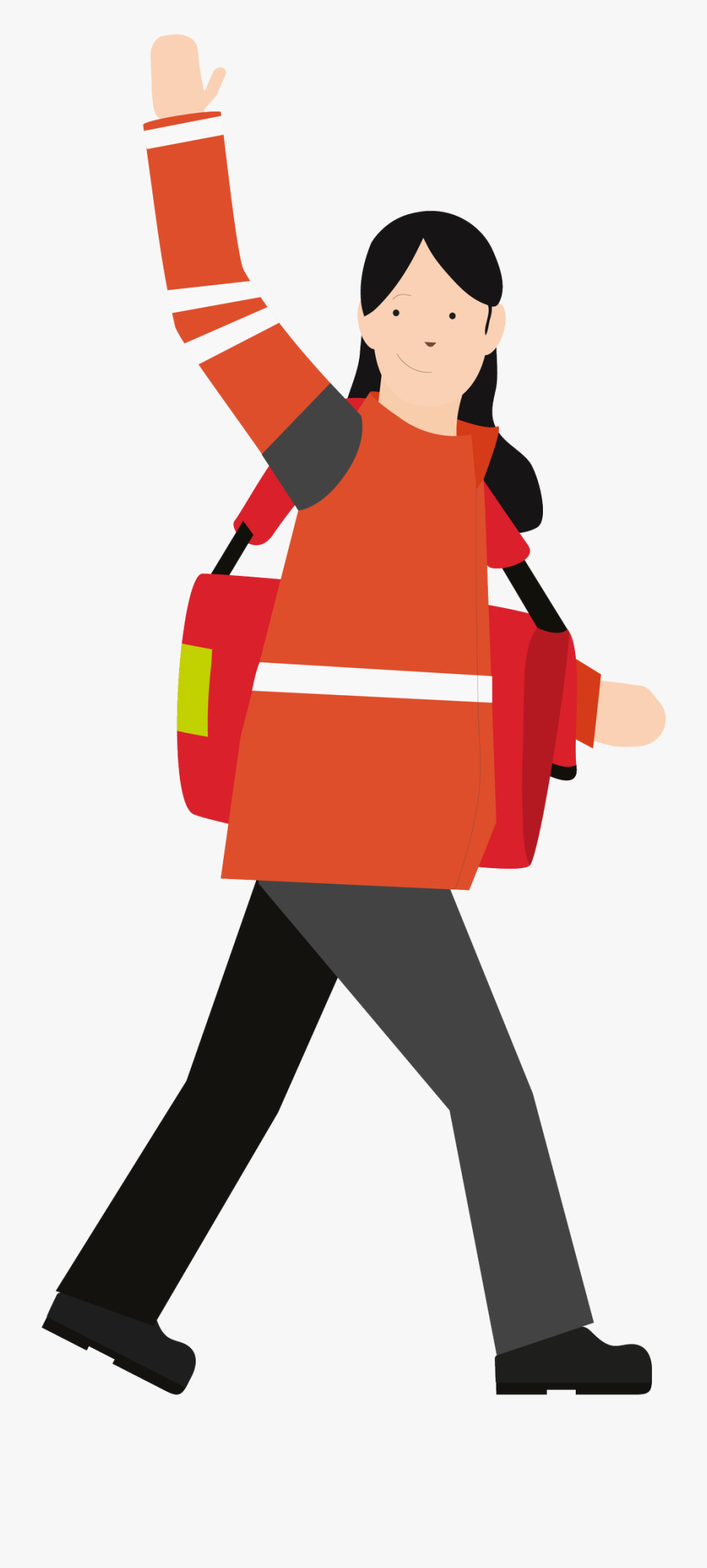 Royal Mail Postman Clipart, Transparent Clipart