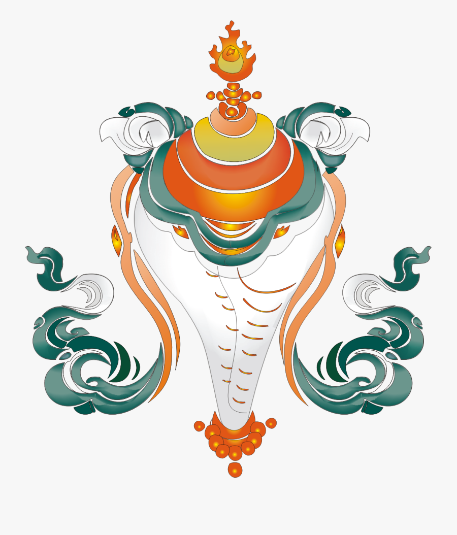 Luck Clipart Auspicious - Tibetan Eight Lucky Sign, Transparent Clipart